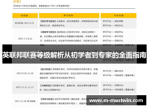 英联邦联赛等级解析从初学者到专家的全面指南
